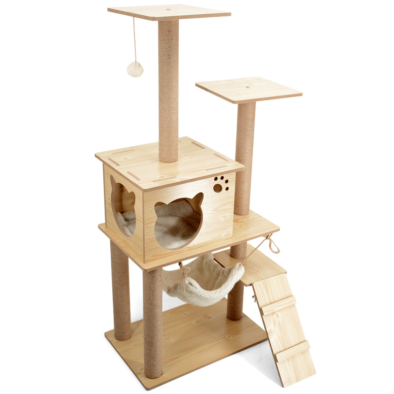 Paneled Cat Tree