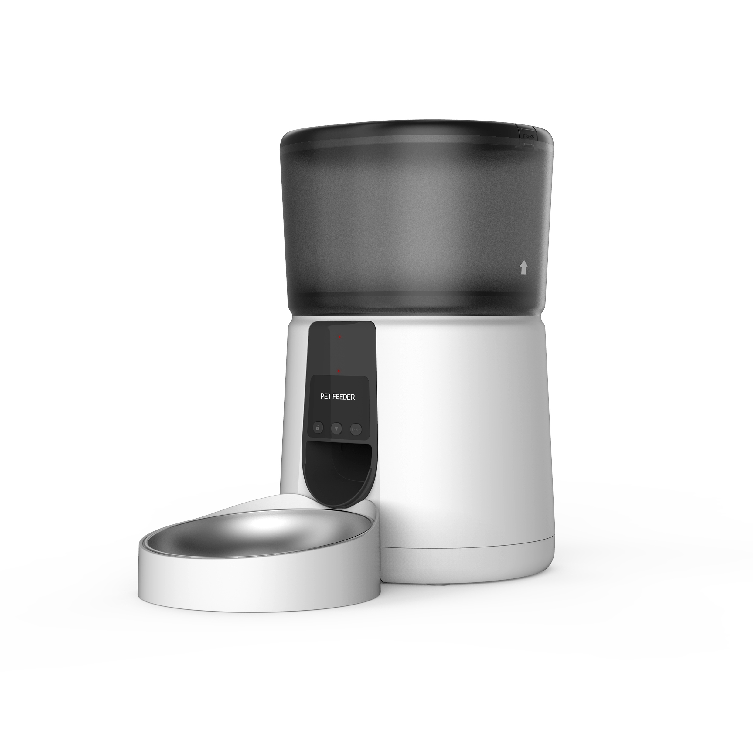 3.5L New Design Key Control Automatic Pet Feeder Feeding Pet Timing